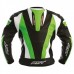 RST Tractech Evo Kawasaki GREEN Leather Motorbike Sports Jacket XS TO 6XL