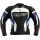 RST Tractech Evo Kawasaki Blue Leather Motorbike gear Sports Jacket