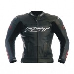 RST Tractech Evo Black leather motorbike jacket S To 6XL
