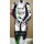 WHITE DUCATI CORSE MOTORBIKE RACING LEATHER SUIT CE APPROVED