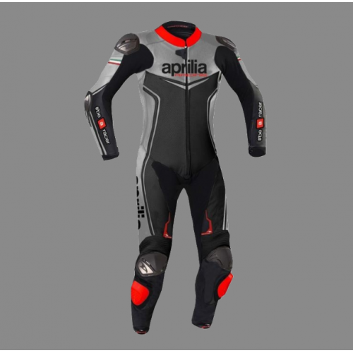 Aprilia racing Max italia motorcycle leather biker suit 2021