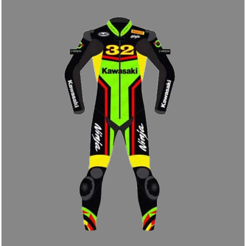Kawasaki Ninja Motorbike Leather racing suit Kawasaki Biker Suit 2021