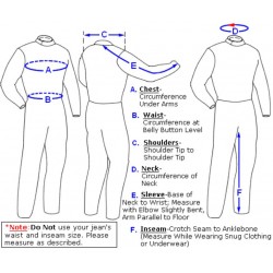 How to choose size for Motorcycle Suit