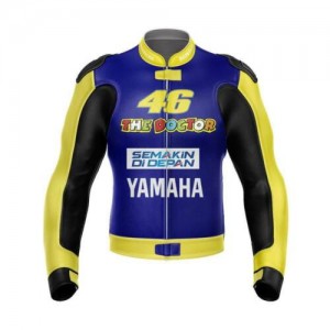 2021  Valentino Rossi  VR46 Yellow Motorcycle Motorbike Jacket 