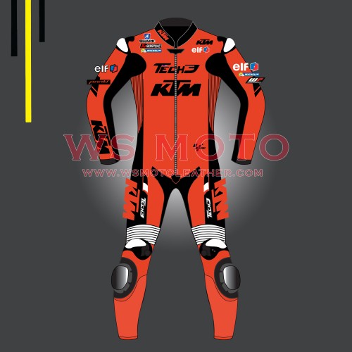Danilo Petrucci KTM Tech3 MotoGP 2021 Leather Riding Suit/ktm gear set