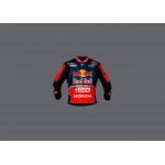 Honda Racing Jacket  Repsol Red Bull Motorcycle Cowhide Leather Street Racing Motorbike Jacket