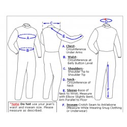 Motorcycle Suit Size Calculator-Check My Leather Racing Suit Size Online