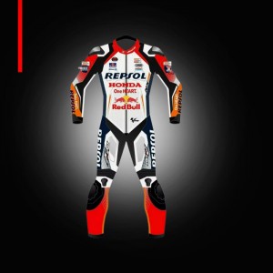 Honda Repsol Motorbike Leather Racing Suit Design 2024