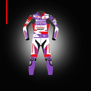 Jorge Martin Ducati Pramac MotoGP 2024 Race Suit