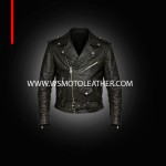 1960s Leather Jacket | Classic Vintage Real Leather Jacket