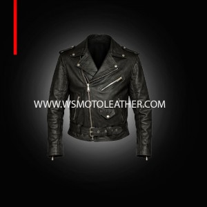 1960s Leather Jacket | Classic Vintage Real Leather Jacket