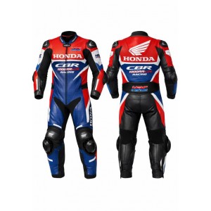 HONDA CBR1000RR-R RACING MOTORBIKE MOTORCYCLE COWHIDE LEATHER Suit 2025