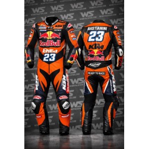 2025 Enea Bastianini KTM Leather Racing Suit | MotoGP Replica Gear