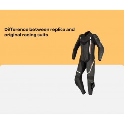 Difference between replica and original racing suits