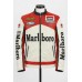  Marlboro Racing  Leather Jacket  Red & White