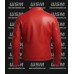 Gulf Racing Leather Jacket – Vintage Motorsport Style Biker Jacket