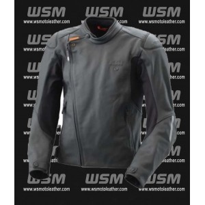 KTM Empirical Leather Jacket – Premium Motorcycle Racing Biker Jacket for Men