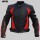 MENS RED MOTORCYCLE LEATHER JACKET MOTORBIKE RACING BIKER JACKET CE - ALL SIZES