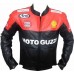  Men's Motorbike Leather jacket MotoGuzzi Replica jacket for Motorcycle ride