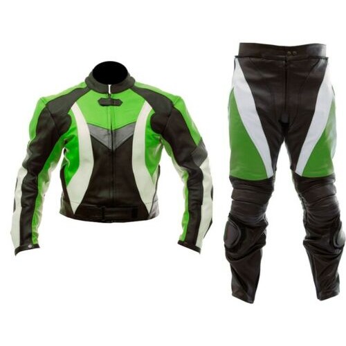 Custom Motorbike Genuine Cowhide Leather Racing Suit CE with Armour's