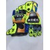 Valentino Rossi Motorbike VR 46 Racing Gloves Cowhide Leather