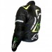 Alpinestars  Black & Green  Biker Leather  Jacket