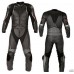 MENS SPORTS MOTORBIKE 2PC LEATHER SUIT RACING BIKER SUIT CE ARMOURED ALL SIZES