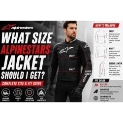 Alpinestars Jacket Size Guide: Measure, Fit & Sizing Tips