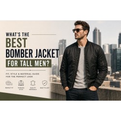 What’s the Best Bomber Jacket for Tall Men? Complete Fit & Style Guide