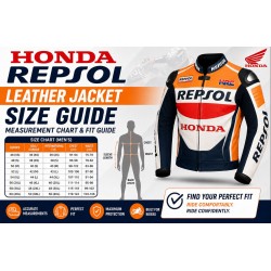 Honda Repsol Jacket Size Guide – Size Chart, Measurements & Fit