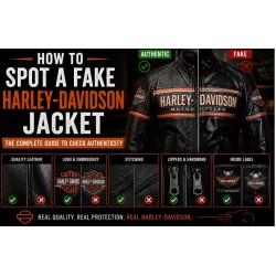 How to Spot a Fake Harley-Davidson Jacket | Authenticity Guide & Buying Tips