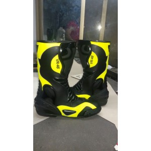 VR46 LEATHER MOTORBIKE RACING SHOES,BOOTS/MOTORBIKE LEATHER SHOES