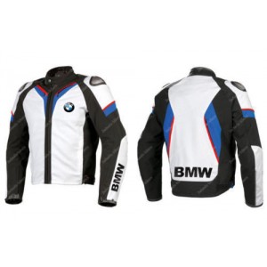 BMW New Motorbike Racing Leather Jacket Racing Biker Cowhide Leather Jacket