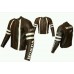  HONDA BROWN MOTORBIKE,MOTORCYCLE LEATHER JACKET. CE APPROVED FULL PROTECTION