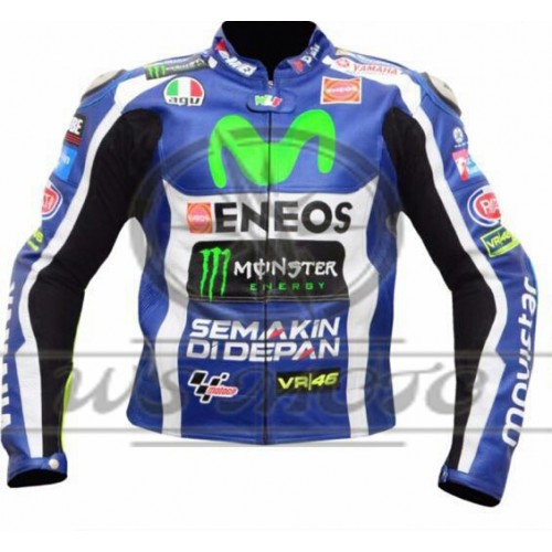 Valentino Rossi VR 46 MotoGp Leather Motorbike Racing Pant All size available