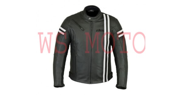 Rksports Speed-2 Mens Fashion Leather Motorcycle Motorbike Jacket with Armour 