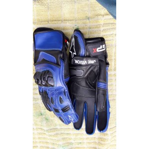 Aprilia  MotoGp Motorbike Pro Racing Leather Gloves RSV4 
