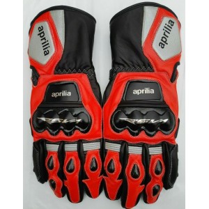 Aprilia RSV4 Racing leather Gloves Guantes de aprilia MotoGP Aprilia Gloves
