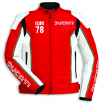 Ducati IOM 78 C1 Leather Mens Motorbike Motorcycle Jacket Isle Of Man Red SALE